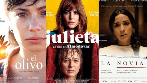 El Olivo, Julieta y La Novia, las preseleccionadas para representar a España en los Oscar/EUROPA PRESS El Olivo, Julieta y La Novia, las preseleccionadas para representar a España en los Oscar/EUROPA PRESS