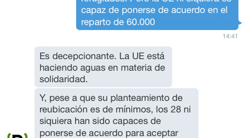 Imagen de la conversación a 140 de Estrella Galán con Público