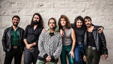 El grupo sevillano Derby Motoreta's Burrito Kachimba. El grupo sevillano Derby Motoreta's Burrito Kachimba.