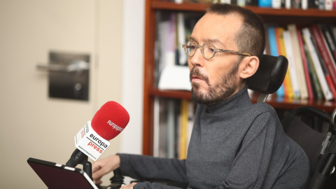 Pablo Echenique valorando los resultados de participación/EP Pablo Echenique valorando los resultados de participación/EP