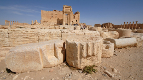 Foto de archivo de 2008, de una vista general del Templo de Bel, en la ciudad antigua de Palmira, en Siria. REUTERS/Omar Sanadiki Foto de archivo de 2008, de una vista general del Templo de Bel, en la ciudad antigua de Palmira, en Siria. REUTERS/Omar Sanadiki