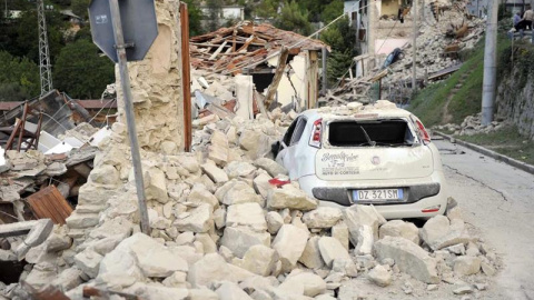 El terremoto también ha provocado grandes pérdidas materiales/EFE