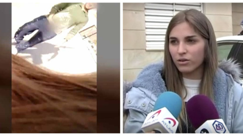 La joven grabó a su acosador mientras la perseguía La joven grabó a su acosador mientras la perseguía
