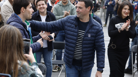 Imanol Pradales en un acto de las juventudes del PNV a 23 de marzo de 2024. Imanol Pradales en un acto de las juventudes del PNV a 23 de marzo de 2024.