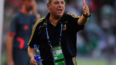 Ginés Melendez en condición de máximo responsable de las categorías inferiores de la RFEF.- EFE