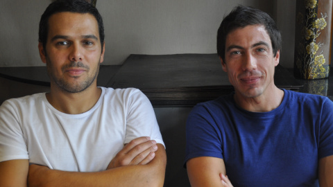 Julián Maradeo e Ignacio Damiani. público