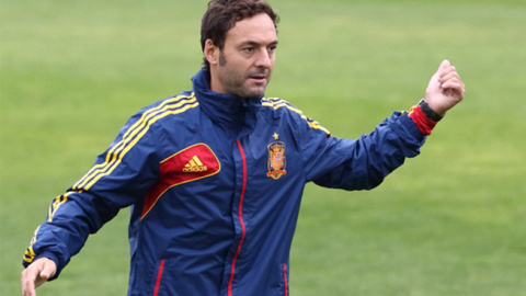 El actual seleccionador SUB16 -17, Santi Denia