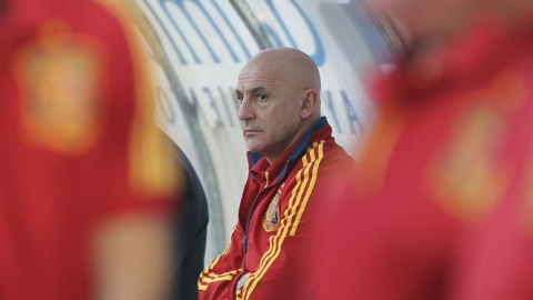 El seleccionador SUB19, Luis de la Fuente.- EFE