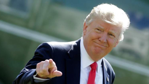 El presidente de EEUU, Donald Trump./ REUTERS El presidente de EEUU, Donald Trump./ REUTERS