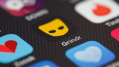 Imagen de la aplicación Grindr. ARCHIVO Imagen de la aplicación Grindr. ARCHIVO