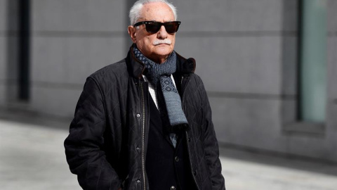 El exdelegado del Gobierno de Ceuta, Luis Vicente Moro, a su llegada a la Audiencia Nacional. EFE/Mariscal El exdelegado del Gobierno de Ceuta, Luis Vicente Moro, a su llegada a la Audiencia Nacional. EFE/Mariscal