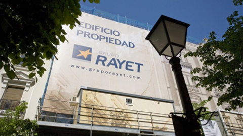 Una obra de la constructora Rayet. E.P. Una obra de la constructora Rayet. E.P.