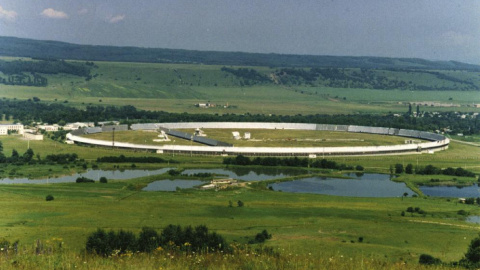 El telescopio RATAN-600, en Rusia.