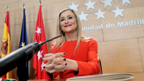La presidenta de la Comunidad de Madrid Cristina Cifuentes. - EFE La presidenta de la Comunidad de Madrid Cristina Cifuentes. - EFE