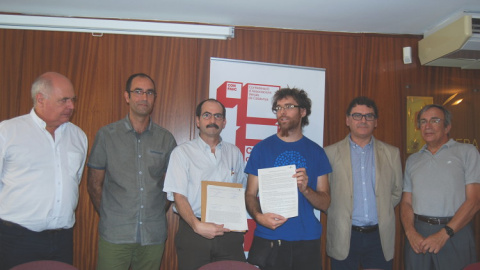 La plataforma Aigua és Vida / M.F La plataforma Aigua és Vida / M.F