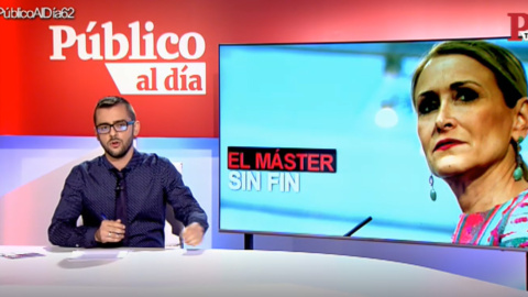 Pau Garcés en el informativo 'Público al Día' Pau Garcés en el informativo 'Público al Día'