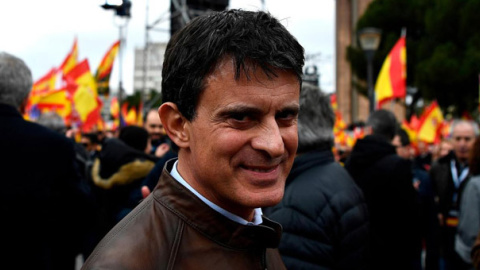 El ex primer ministro francés Manuel Valls, candidato independendiente de Ciudadanos a la Alcaldía de Barcelona. / AFP El ex primer ministro francés Manuel Valls, candidato independendiente de Ciudadanos a la Alcaldía de Barcelona. / AFP