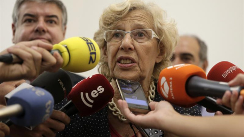 Carmena propone impulsar una candidatura ciudadana para formar Gobierno. /EFE Carmena propone impulsar una candidatura ciudadana para formar Gobierno. /EFE