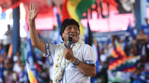 El presidente de Bolivia, Evo Morales. EFE El presidente de Bolivia, Evo Morales. EFE
