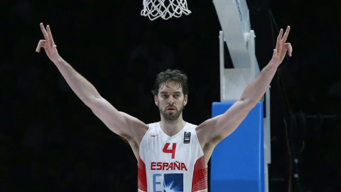 Pau Gasol, durante el encuentro. EFE/Juan Carlos Hidalgo Pau Gasol, durante el encuentro. EFE/Juan Carlos Hidalgo