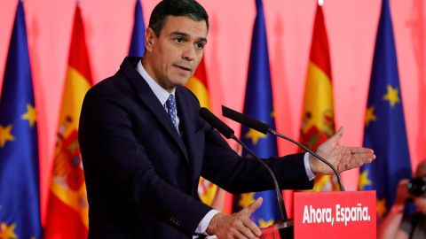 El secretario general del PSOE y presidente del Gobierno en funciones, Pedro Sánchez. - EFE El secretario general del PSOE y presidente del Gobierno en funciones, Pedro Sánchez. - EFE