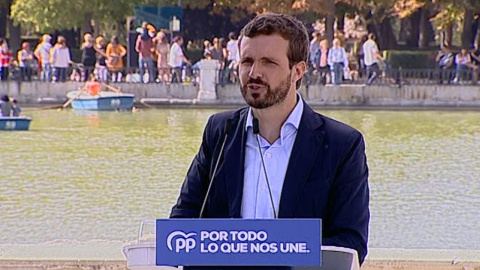 Casado dice que es "inaceptable" la agenda de desbloqueo de Sánchez Casado dice que es "inaceptable" la agenda de desbloqueo de Sánchez