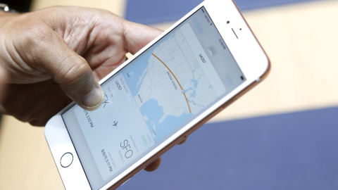 Los nuevos iPhone 6S y 6S Plus, en una presentación de Apple en San Francisco. REUTERS/Beck Diefenbach