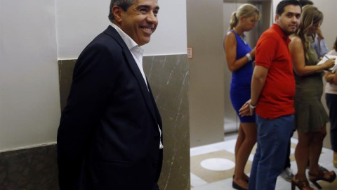 Homs, este jueves en el Congreso. EFE/Kiko Huesca Homs, este jueves en el Congreso. EFE/Kiko Huesca