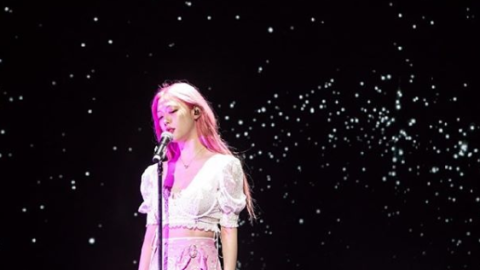 14/10/2019 - NLa cantantante de K-pop Sulli durante un concierto. / INSTAGRAM 14/10/2019 - NLa cantantante de K-pop Sulli durante un concierto. / INSTAGRAM