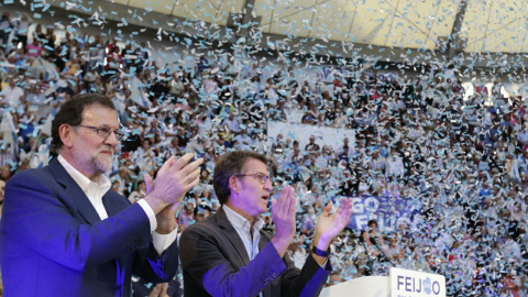Rajoy y Feijoo Rajoy y Feijoo