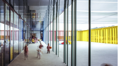 La guardería Petit comte, en Besalú (Girona). HISAO SUZUKI (PRITZKER PRICE) La guardería Petit comte, en Besalú (Girona). HISAO SUZUKI (PRITZKER PRICE)