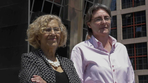 La alcaldesa de Madrid, Manuela Carmena, junto a su teniente de alcalde, Marta Higueras en una imagen de archivo. EFE La alcaldesa de Madrid, Manuela Carmena, junto a su teniente de alcalde, Marta Higueras en una imagen de archivo. EFE