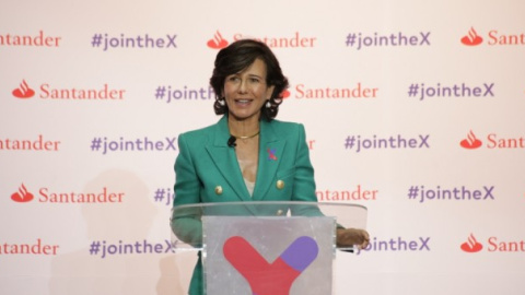 Ana Botín, durante la presentación de Santander X en Ciudad de México. Ana Botín, durante la presentación de Santander X en Ciudad de México.