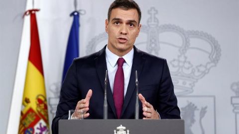 El president del Govern espanyol en funcions, Pedro Sánchez. EFE / Sebastián Mariscal El president del Govern espanyol en funcions, Pedro Sánchez. EFE / Sebastián Mariscal