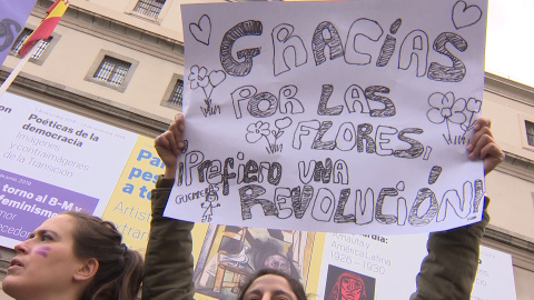 Las manifestaciones feministas recorren España Las manifestaciones feministas recorren España