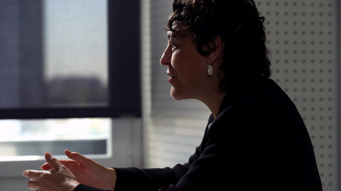 La ministra de Trabajo en funciones, Magdalena Valerio, durante una entrevista con Efe. EFE/ JJ Guillén