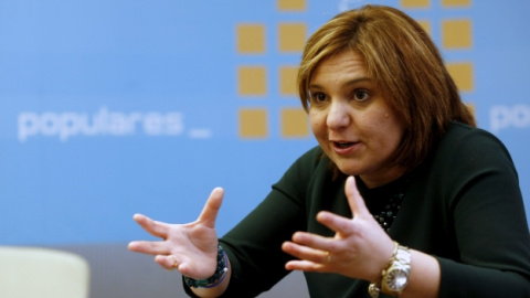 La presidenta del PPCV, Isabel Bonig. EFE La presidenta del PPCV, Isabel Bonig. EFE