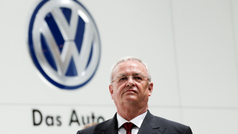 Foto de archivo del pasado abril del presidente ejecutivo de Volkswagen, Martin Winterkorn, en la feria tecnológica de Hanover. REUTERS/Wolfgang Rattay Foto de archivo del pasado abril del presidente ejecutivo de Volkswagen, Martin Winterkorn, en la feria tecnológica de Hanover. REUTERS/Wolfgang Rattay