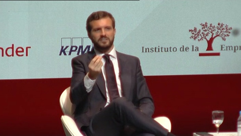 Casado a SÃ¡nchez: "Si saca un escaÃ±o menos, Â¿va a dimitir?"