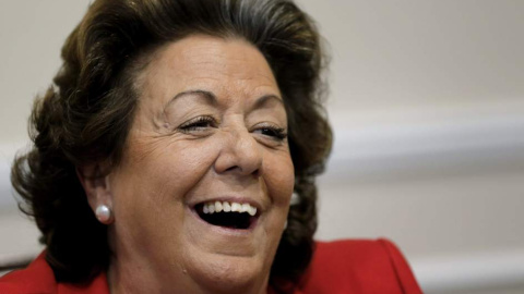 La exalcaldesa de Valencia y senadora Rita Barberá, en una imagen de archivo. EFE La exalcaldesa de Valencia y senadora Rita Barberá, en una imagen de archivo. EFE