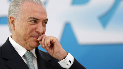 El presidente de Brasil, Michel Temer. - REUTERS El presidente de Brasil, Michel Temer. - REUTERS