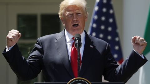El presidente de EEUU, Donald Trump, en una rueda de prensa en la Casa Blanca. REUTERS/Kevin Lamarque El presidente de EEUU, Donald Trump, en una rueda de prensa en la Casa Blanca. REUTERS/Kevin Lamarque