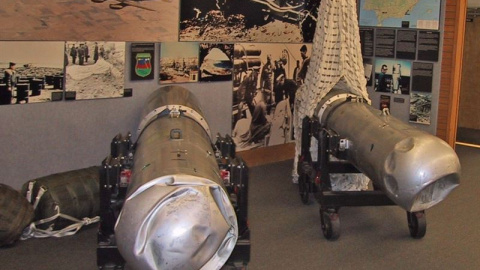 Dos bombas de Palomares en el National Atomic Museum de Albuquerque, Nuevo México. Dos bombas de Palomares en el National Atomic Museum de Albuquerque, Nuevo México.