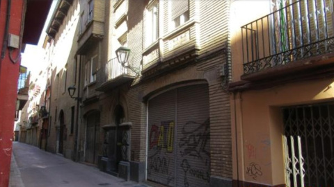 Los trasteros que el banco alquilaba como viviendas se encuentran en esta calle del barrio zaragozano de El Gancho. Los trasteros que el banco alquilaba como viviendas se encuentran en esta calle del barrio zaragozano de El Gancho.