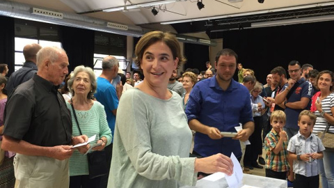La alcaldesa de Barcelona, Ada Colau. EP La alcaldesa de Barcelona, Ada Colau. EP