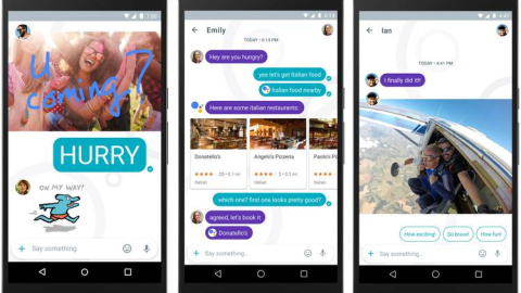 La nueva aplicación de Google, Allo, que competirá con Whatsapp, se ha estrenado este miércoles. La nueva aplicación de Google, Allo, que competirá con Whatsapp, se ha estrenado este miércoles.