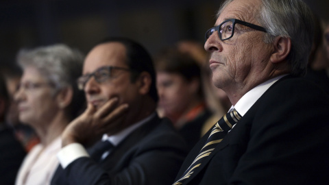 Jean Claude Juncker y el presidente Francois Hollande./ REUTERS/Stephane de Sakutin/Pool Jean Claude Juncker y el presidente Francois Hollande./ REUTERS/Stephane de Sakutin/Pool