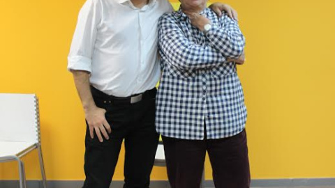 Antonio Baños y Gabriela Serra. M.F. Antonio Baños y Gabriela Serra. M.F.