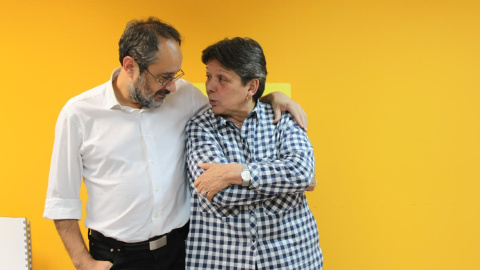 Antonio Baños y Gabriela Serra. M.F. Antonio Baños y Gabriela Serra. M.F.