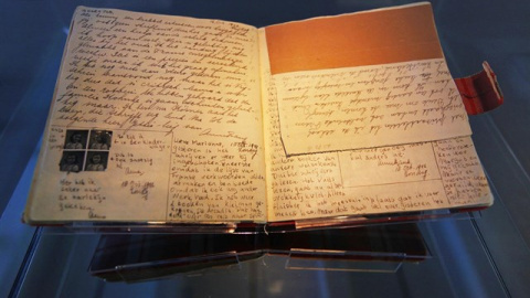 Publicadas dos páginas desconocidas del diario de Ana Frank. / Europa Press Publicadas dos páginas desconocidas del diario de Ana Frank. / Europa Press